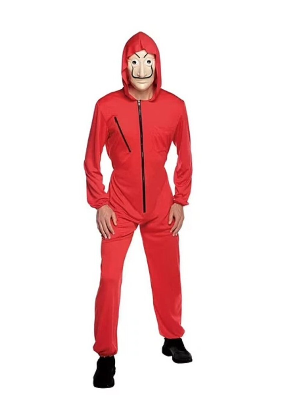 Partyholic Boy's Salvador Dali Robber Halloween Costume Medium (8-10)